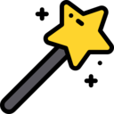 edit tools,entertainment,star,Tools and utensils,magic wand,spell,witch,magic,magician,wizard,witchcraft